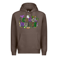 Coffee school nurse mardi gras Premium Hoodie - CowGirlArtShop