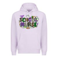 Lilac school nurse mardi gras Premium Hoodie - CowGirlArtShop