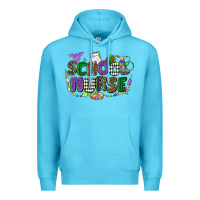 Ocean Blue school nurse mardi gras Premium Hoodie - CowGirlArtShop