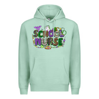 School Nurse Mardi Gras Premium Hoodie | Teevron