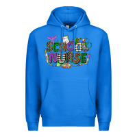 True Royal school nurse mardi gras Premium Hoodie - CowGirlArtShop