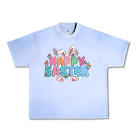Grape Ice happy easter Urban Heavy Tee - MaliasSmallBusiness