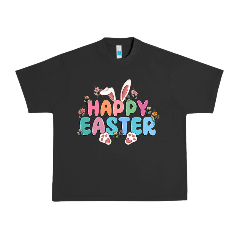 Happy Easter Urban Heavy Tee by MaliasSmallBusiness | Teevron