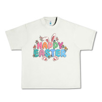Pistachio happy easter Urban Heavy Tee - MaliasSmallBusiness