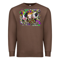 Chestnut mardi gras heifers Premium Sweatshirt - CowGirlArtShop