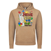 Vintage Coffee autism jesus fills my cup Vintage Hoodie - MaliasSmallBusiness