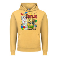 Vintage Mustard autism jesus fills my cup Vintage Hoodie - MaliasSmallBusiness
