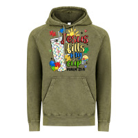 Vintage Olive autism jesus fills my cup Vintage Hoodie - MaliasSmallBusiness