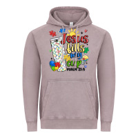 Vintage Zinc autism jesus fills my cup Vintage Hoodie - MaliasSmallBusiness