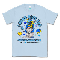 Dusty Blue i wear blue for autism awareness Classic Tee - JahusDesignShop