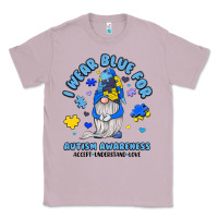 Lilac i wear blue for autism awareness Classic Tee - JahusDesignShop