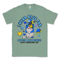 Sage i wear blue for autism awareness Classic Tee - JahusDesignShop