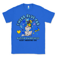 True Royal i wear blue for autism awareness Classic Tee - JahusDesignShop