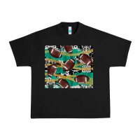 Black western football Urban Heavy Tee - AdoDesignShop