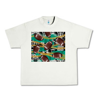 Pistachio western football Urban Heavy Tee - AdoDesignShop