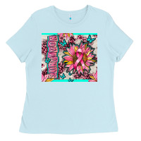 Baby Blue survivor breast cancer Ladies Tee - AdoDesignShop