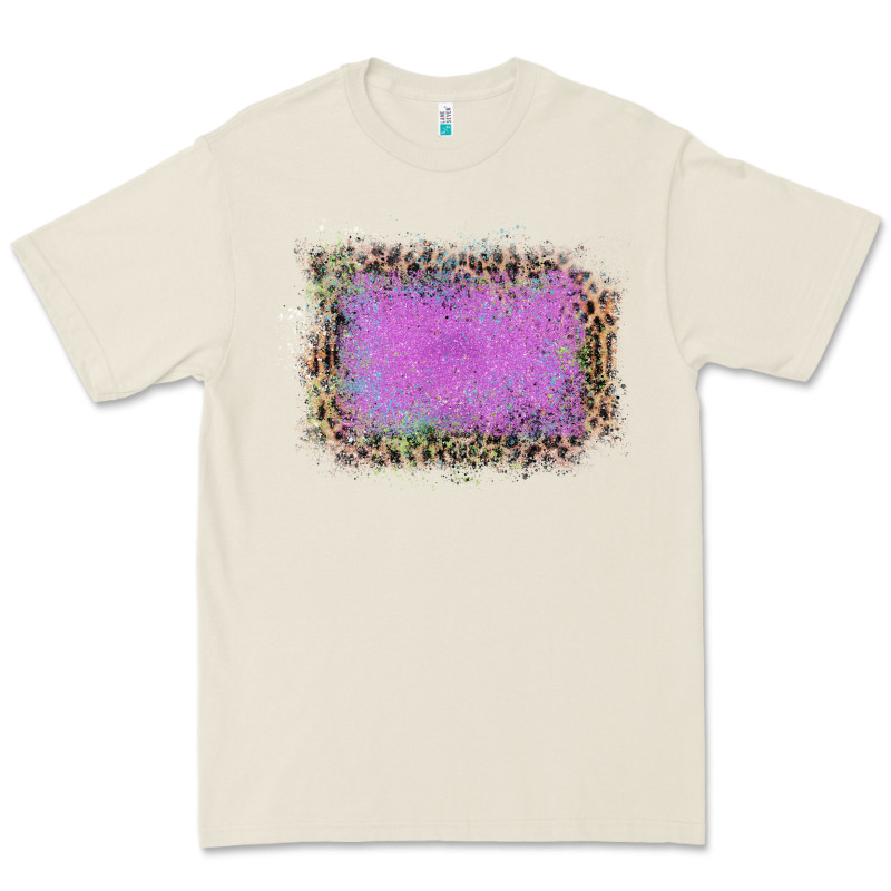 Old Leopard Purple Glitter Frame Premium Tee by Bettercallsaul | Teevron