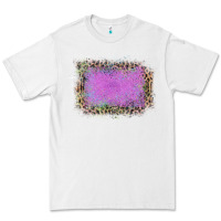 White Old Leopard Purple Glitter Frame Premium Tee - Bettercallsaul