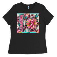 Black survivor breast cancer Ladies Tee - AdoDesignShop