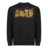 Black canned pickles christmas light Heavyweight Sweatshirt - MaliasSmallBusiness