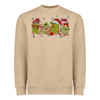 Mushroom canned pickles christmas light Heavyweight Sweatshirt - MaliasSmallBusiness