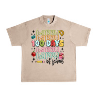 French Oak 100 days of school Urban Heavy Tee - MaliasSmallBusiness