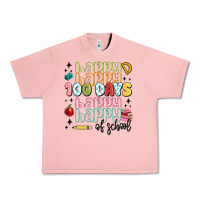 Salmon 100 days of school Urban Heavy Tee - MaliasSmallBusiness