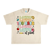 Sandshell 100 days of school Urban Heavy Tee - MaliasSmallBusiness