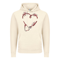 Vintage Artic custom heart stethoscope Vintage Hoodie - MaliasSmallBusiness
