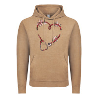 Vintage Coffee custom heart stethoscope Vintage Hoodie - MaliasSmallBusiness