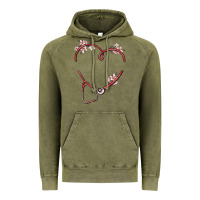 Custom Heart Stethoscope Vintage Hoodie | Teevron