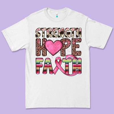 Strength Hope Faith Premium Tee Designed By Jahusdesignshop