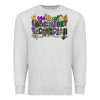 Dove Grey medical laboratory technician mardi gras Premium Sweatshirt - CowGirlArtShop