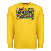 Lemon medical laboratory technician mardi gras Premium Sweatshirt - CowGirlArtShop