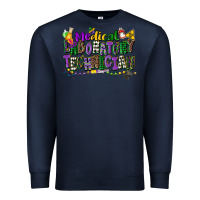 Navy medical laboratory technician mardi gras Premium Sweatshirt - CowGirlArtShop