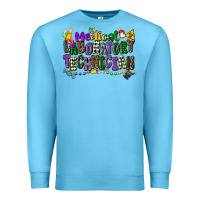 Ocean Blue medical laboratory technician mardi gras Premium Sweatshirt - CowGirlArtShop