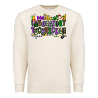 Sandshell medical laboratory technician mardi gras Premium Sweatshirt - CowGirlArtShop
