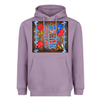 Lavender American nurse Heavyweight Hoodie - TumblerDesignByShophia