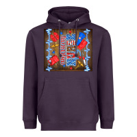 Plum American nurse Heavyweight Hoodie - TumblerDesignByShophia