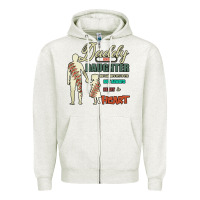 Oatmeal Heather Daddy And Daughter Not Always Eye To Eye But Always Heart To Heart Zipper Hoodie - Bettercallsaul