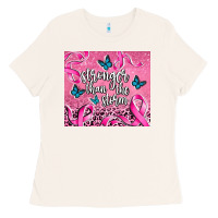 Bone stronger than the stormcancer Ladies Tee - AdoDesignShop