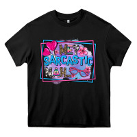 Black me sarcastic nah Heavy Core Tee - AdoDesignShop