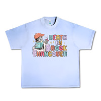 Grape Ice death by book hangover Urban Heavy Tee - MaliasSmallBusiness