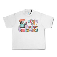 Lunar Rock death by book hangover Urban Heavy Tee - MaliasSmallBusiness