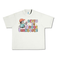 Pistachio death by book hangover Urban Heavy Tee - MaliasSmallBusiness