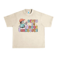 Sandshell death by book hangover Urban Heavy Tee - MaliasSmallBusiness