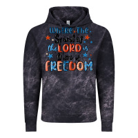 Cloud Black where the spirit of the lord is there is freedom Vintage Hoodie - MaliasSmallBusiness