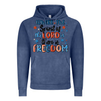 Vintage Denim where the spirit of the lord is there is freedom Vintage Hoodie - MaliasSmallBusiness