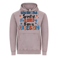 Vintage Zinc where the spirit of the lord is there is freedom Vintage Hoodie - MaliasSmallBusiness