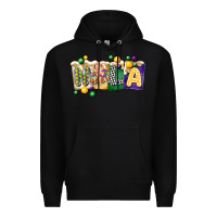 Black nola cake mardi gras Premium Hoodie - CowGirlArtShop